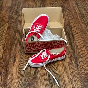 Vans Red Sneakers